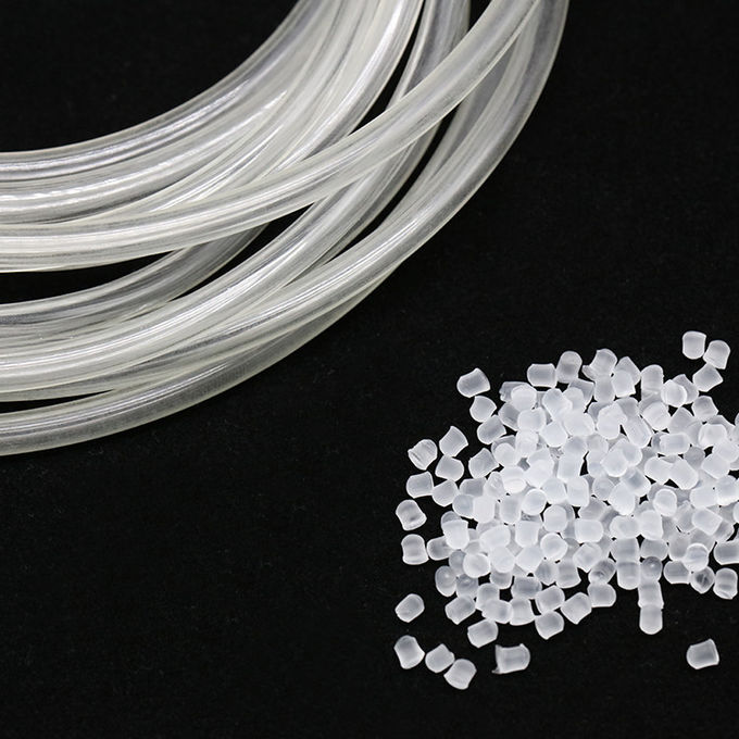 UV Dayanımı Toksik Olmayan PVC Plastik Granül Şeffaflık 2