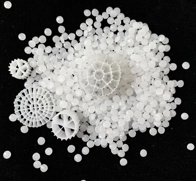 White Virgin HDPE 10X7mm K2 Filtre Besiyeri Yetiştiriciliği 2