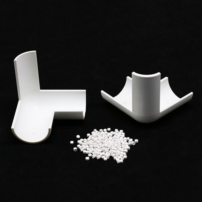 Virgin Grade Sert PVC Bileşik Plastik Köşe 1