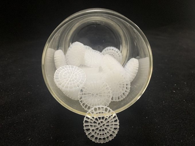 White Virgin HDPE 10X7mm K2 Filtre Besiyeri Yetiştiriciliği 0